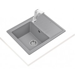 Кухонная мойка Teka Stone 45 S-TG 1B 1D (Grey metallic)