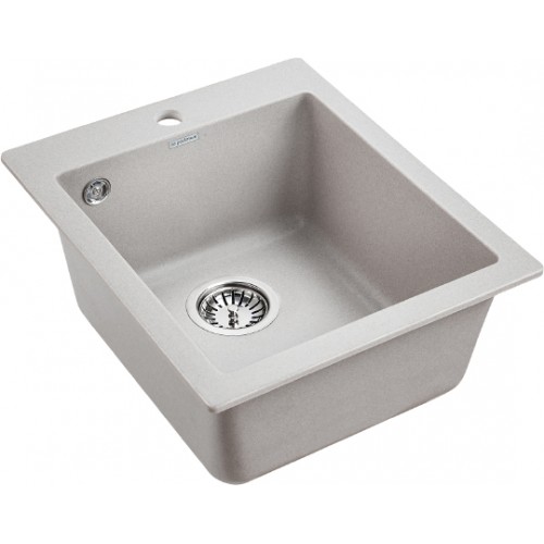 Кухонная мойка Paulmark Leer PM104249-GR серый