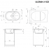 Кухонная мойка Ulgran U-503-309 (Тёмно-серый)