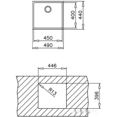 Кухонная мойка Teka Be Linea RS15 45.40