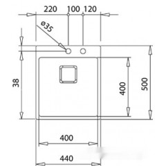 Кухонная мойка Teka Forlinea RS15 40.40 Auto