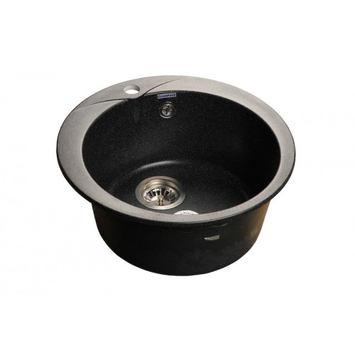 Кухонная мойка GranFest Rondo GF-R480 (черный)