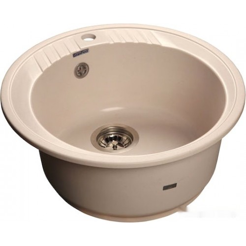 Кухонная мойка GranFest GF-R520 (белый)