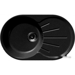 Кухонная мойка GranFest GF-R750L (черный)