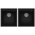 Кухонная мойка Elleci Quadra 200 Undermount Nero G40
