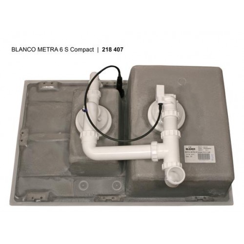 Кухонная мойка Blanco Metra 6S Compact (Black)