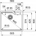 Кухонная мойка Franke Urban UBG 610-56 (белый)