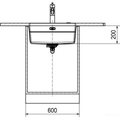 Кухонная мойка Franke Kubus 2 KNG 110-52 125.0512.504 (оникс)