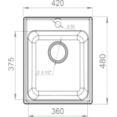 Кухонная мойка GranFest QUARZ Z-17 (песочный)