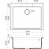 Кухонная мойка Omoikiri Bosen 61 GR (leningrad grey)