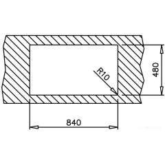 Кухонная мойка Teka Universe 50 T-XP 1B 1D MAX POLISHED