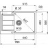 Кухонная мойка Franke S2D 611-78 XL/500 белый 143.0618.384