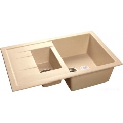 Кухонная мойка GranFest GF-Q775KL (бежевый)