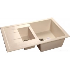 Кухонная мойка GranFest GF-Q775KL (белый)
