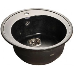 Кухонная мойка GranFest GF-R510 (черный)