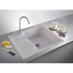 Кухонная мойка Zorg Apollo 58 серый жемчуг