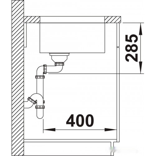 Кухонная мойка Blanco Solis 500-U 526122 (полированная)