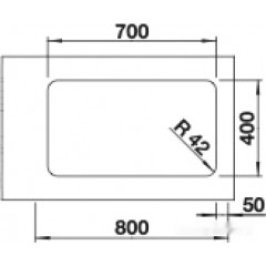 Кухонная мойка Blanco Solis 700-U 526125 (полированная)