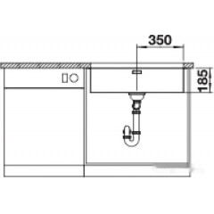 Кухонная мойка Blanco Solis 700-U 526125 (полированная)