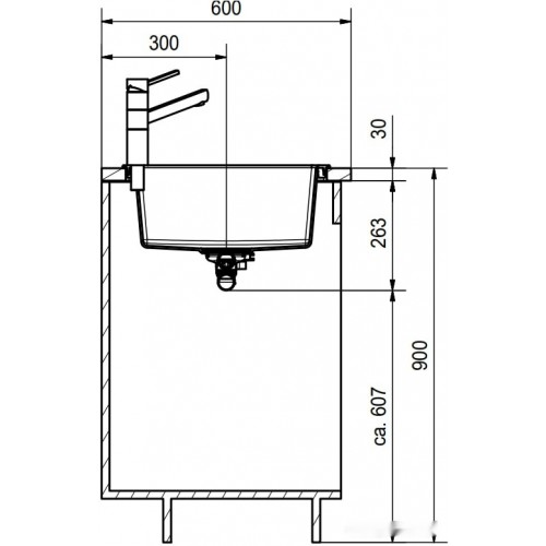 Кухонная мойка Franke S2D 611-78 оникс 143.0618.368