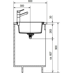 Кухонная мойка Franke S2D 611-78 сахара 143.0618.370