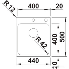 Кухонная мойка Blanco Solis 400-IF/A 526119 (полированная)