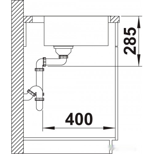 Кухонная мойка Blanco Solis 400-IF/A 526119 (полированная)