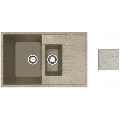 Кухонная мойка БелЭворс Forma (темно-бежевый)