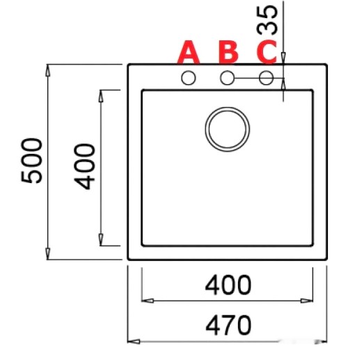 Кухонная мойка Elleci Quadra 102 Dove Grey K93