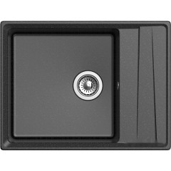 Кухонная мойка GranFest GF-LV-660L (черный)
