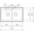 Кухонная мойка Teka Easy Universe 80 T-XN 2B MATT