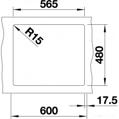 Кухонная мойка Blanco Legra 6 белый 523334