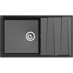 Кухонная мойка GranFest GF-LV-860L (черный)