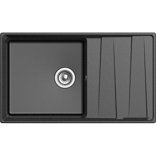 Кухонная мойка GranFest GF-LV-860L (черный)
