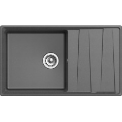Кухонная мойка GranFest GF-LV-860L (графит)