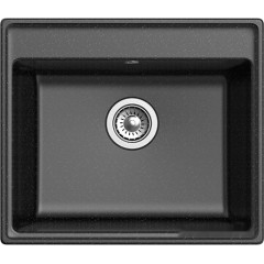 Кухонная мойка GranFest GF-V-580 (черный)