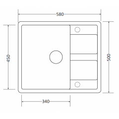 Кухонная мойка Zorg Apollo 58 песчаный берег