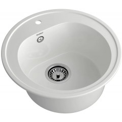 Кухонная мойка GranFest GF-R510 (иней)