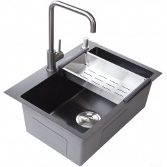 Кухонная мойка Avina HM6048 PVD (графит)