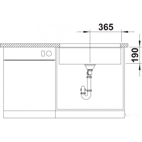 Кухонная мойка Blanco Rotan 700-U 521346 (белый)