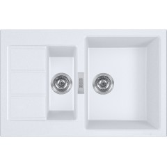 Кухонная мойка Franke S2D 651-78 Tectonite 143.0628.385 (белый)