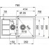 Кухонная мойка Franke S2D 651-78 Tectonite 143.0628.385 (белый)