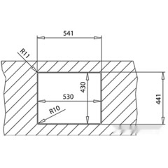 Кухонная мойка Teka Flexlinea RS15 50.40 M-XT 1C 115000046