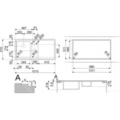 Кухонная мойка Smeg LFT102D