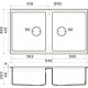 Кухонная мойка Omoikiri Kitagawa 83-2-U GB графит 4993811
