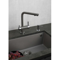 Кухонная мойка Omoikiri Tedori 66-U GR (leningrad grey)