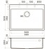 Кухонная мойка Omoikiri Tedori 68-BE (ваниль)