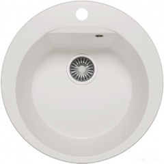 Кухонная мойка Polygran Atol-520 (белый хлопок 36)