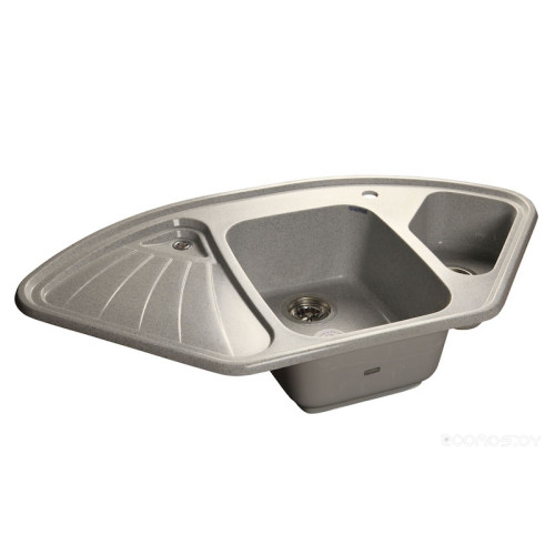 Кухонная мойка GranFest Corner GF-C1040E (серый)