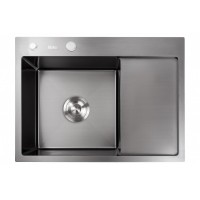 Кухонная мойка Avina HM6848L PVD (графит)